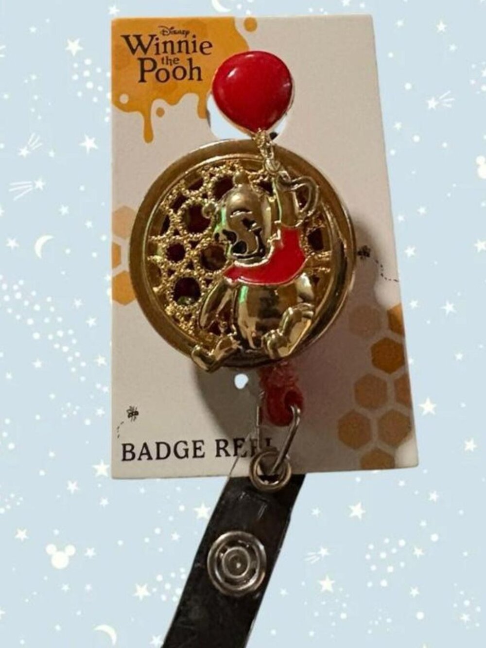 Disney Winnie the Pooh badge reel